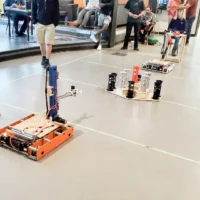 Image de la compétition de robotique