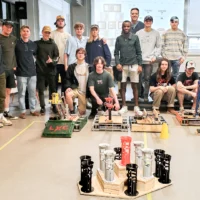 Image de la compétition de robotique