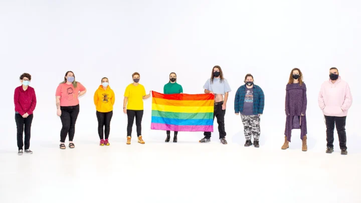 Les membres du comité LBGTQ+