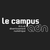 Image décorative avec le logo du CampusADN