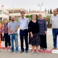 La directrice de la formation continue en Tunisie lors d'un partenariat