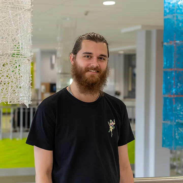 Romain Depuydt, ambassadeur du Cégep de Matane